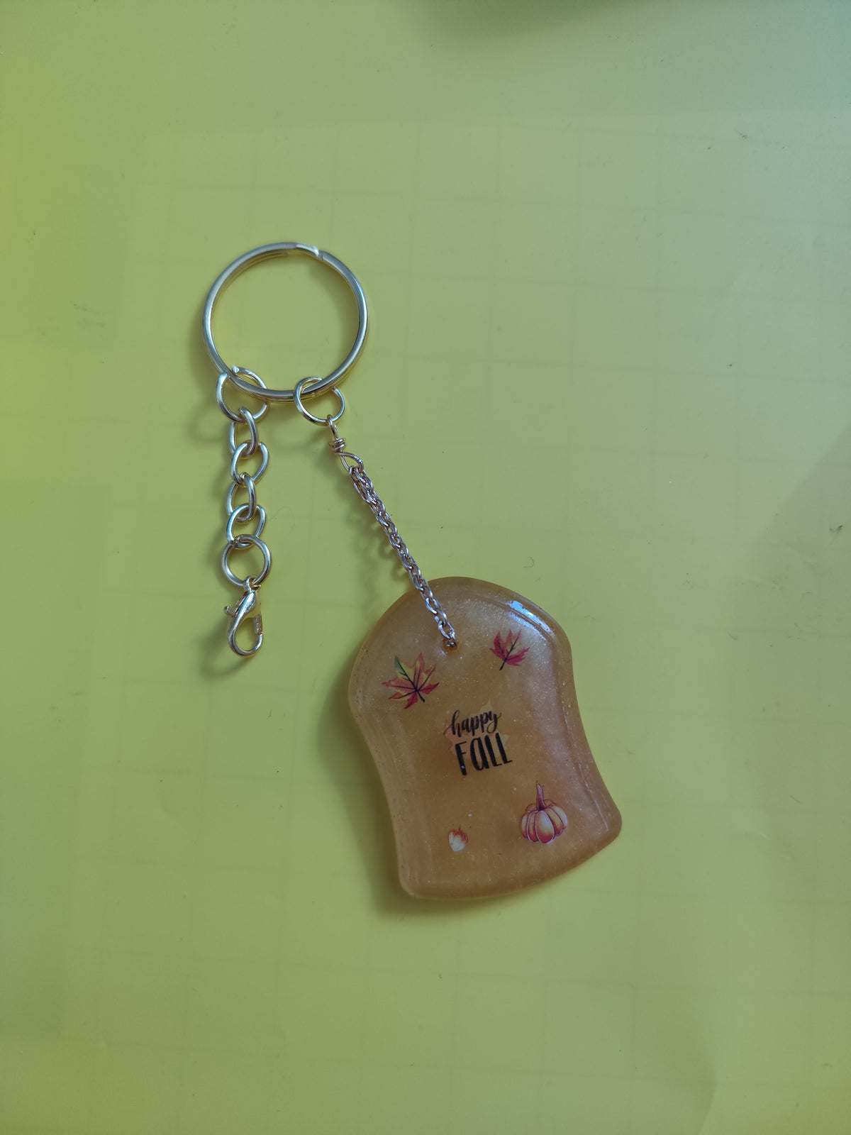 đ Porte-clĂ©s dâautomne fait main đ