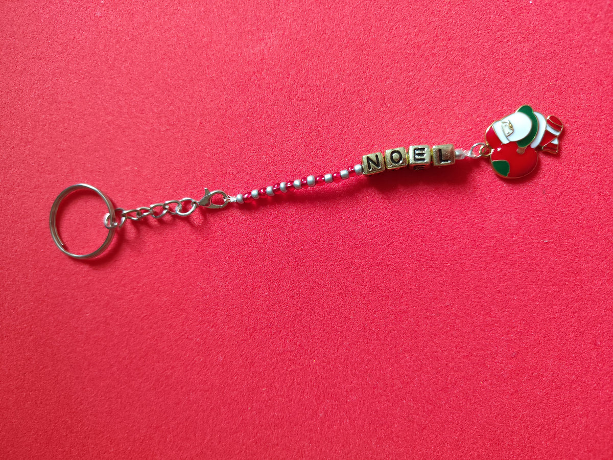 porte clé de noël