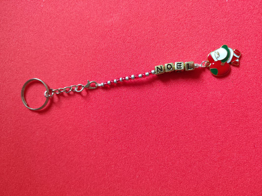 porte clé de noël
