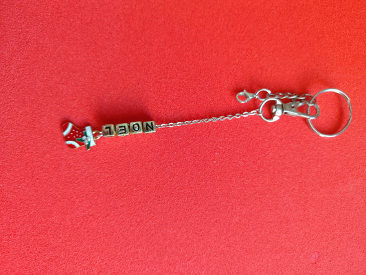 porte clé de noël