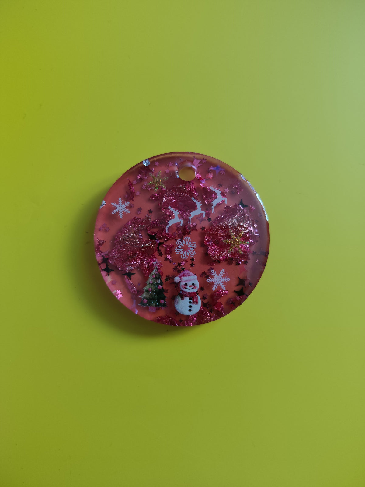 🎄 Lot de 3 aimants décoratifs de Noël – Créations artisanales 🎅